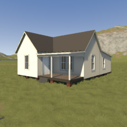 1930's smaller house (unfurnished)
