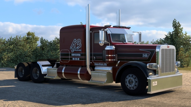 K3 Ashcroft Trucking Skin for SCS 389 preview