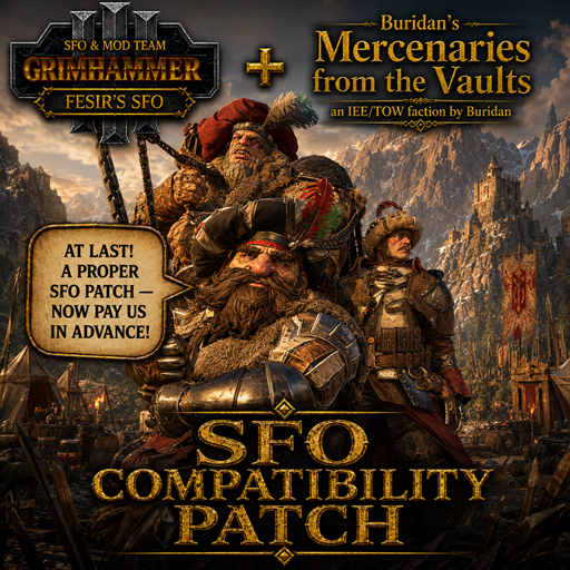 Buridan’s Mercenaries from the Vaults - SFO Compatibility Patch