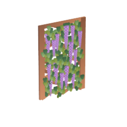 Wisteria Flower Trellis Wall