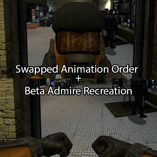 Alt Helmet Wear Anim + Beta Admire Recreation