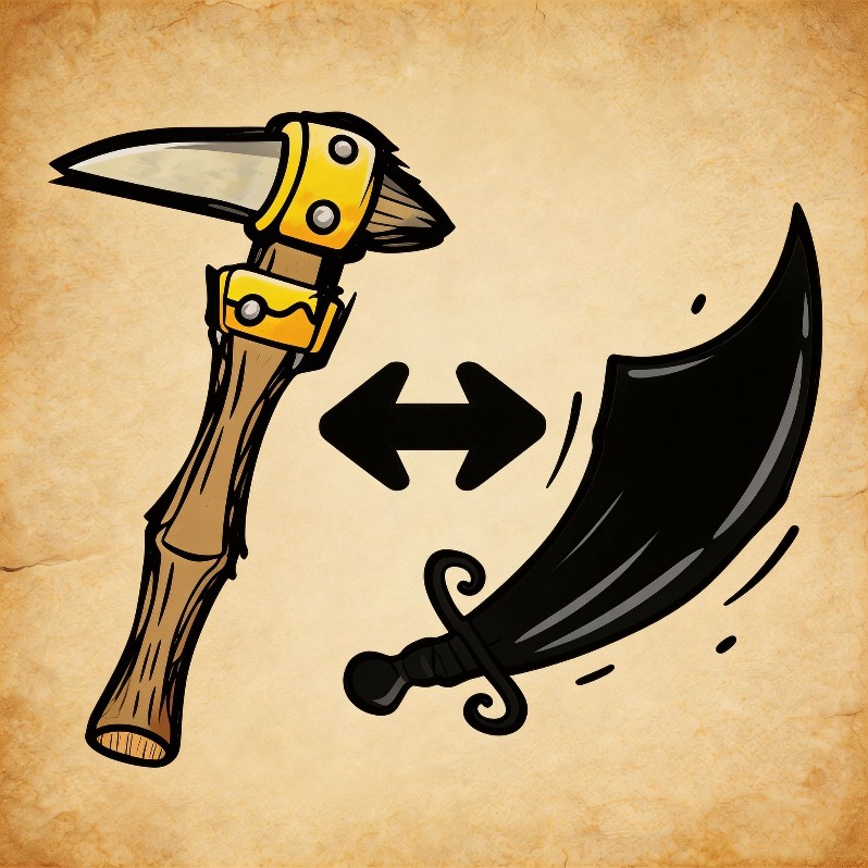 双绑快切HUD-装备工具快捷切换 Dual Bind Quick Switch HUD (Quick Switch for Gear & Tools) – Don't Starve Together Mod