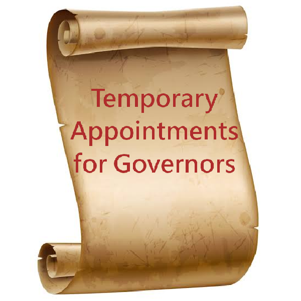 Temporary Appointments for Governors