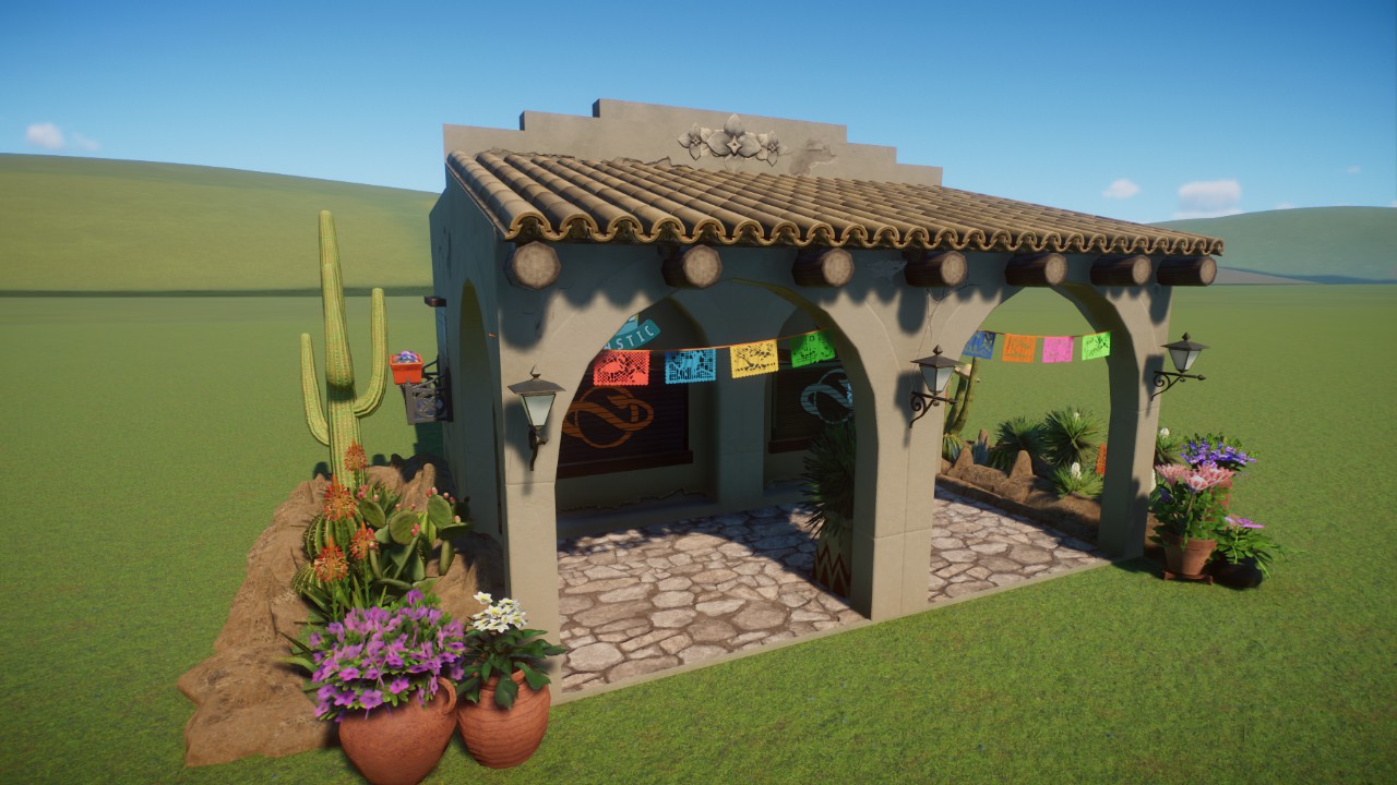 Flowery Mexican Gift Shop