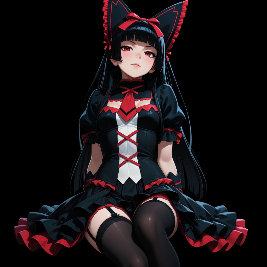 Rory Mercury [Gate] | Dark Background | Dark & Colored Versions | 4K