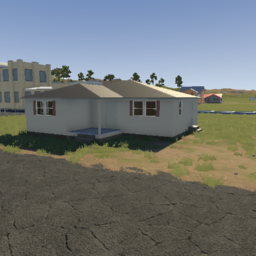 1970s 2 bedroom prefab house (unfurnished)