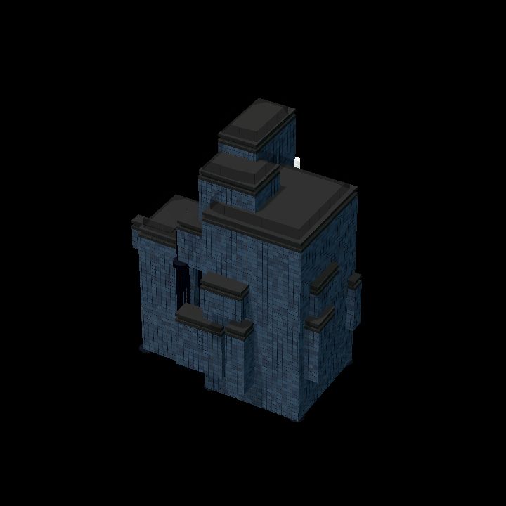 Low Poly Scifi Towers J 5 