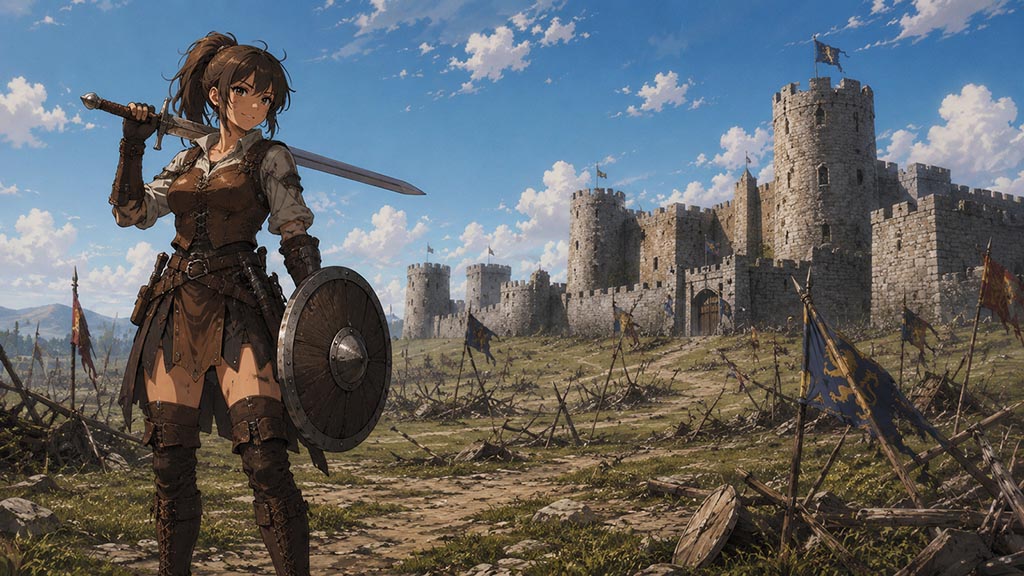 Medieval Woman Warrior