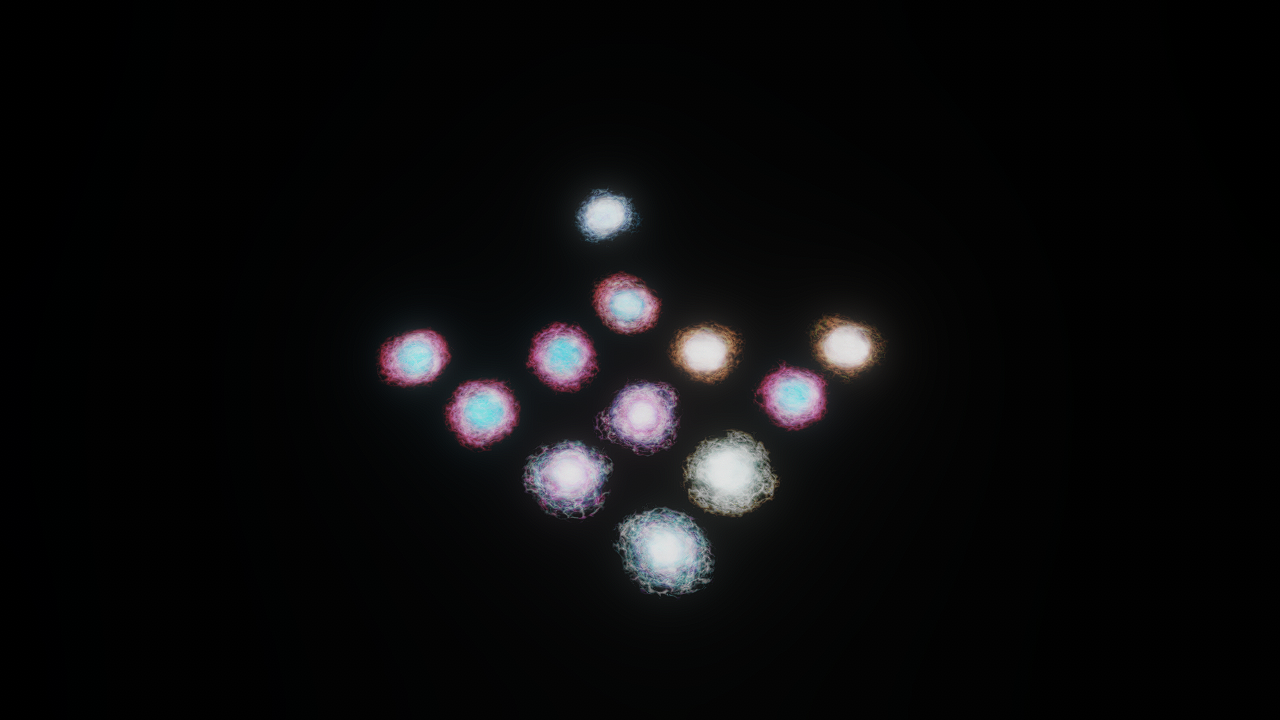 Supernova of star