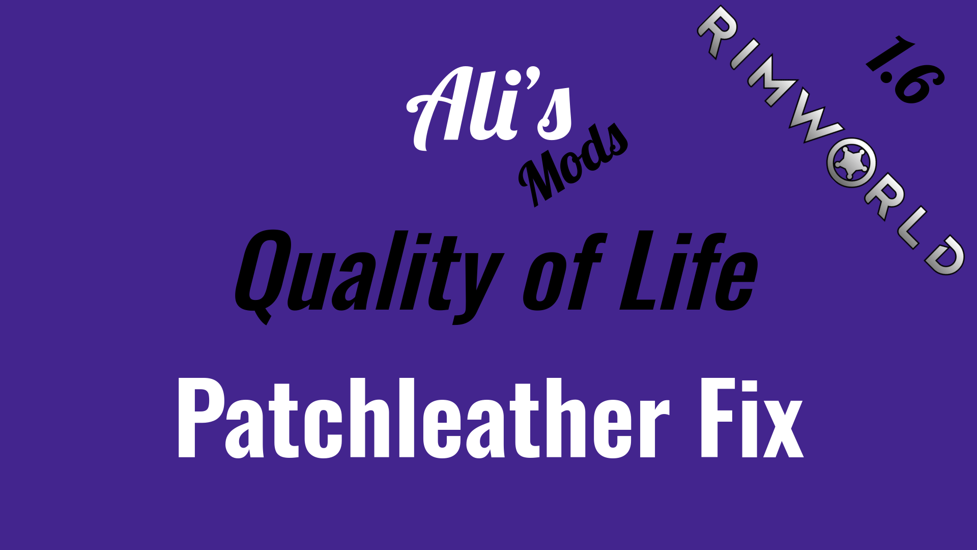 Ali's Patchleather Fix