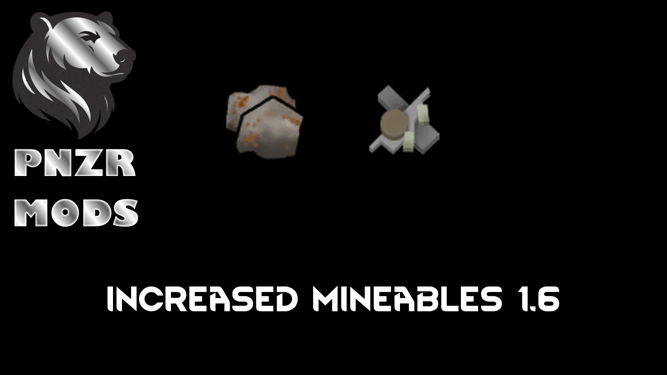PnzrMods Increased Mineables