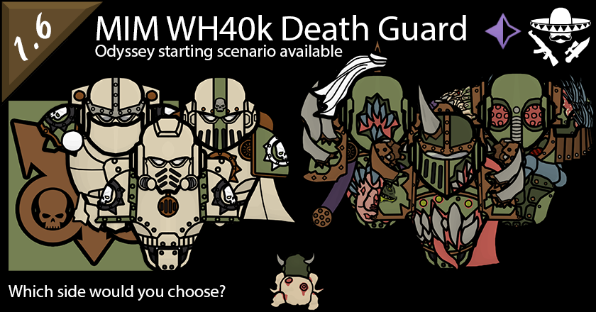 MIM Warhammer 40k Death Guard