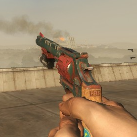 Alternative Remixed R8 Revolver on L4D1 Animation - Junkyard
