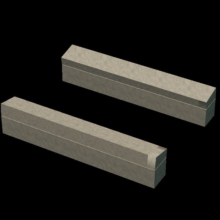 Train tunnel - medium cutaway concrete