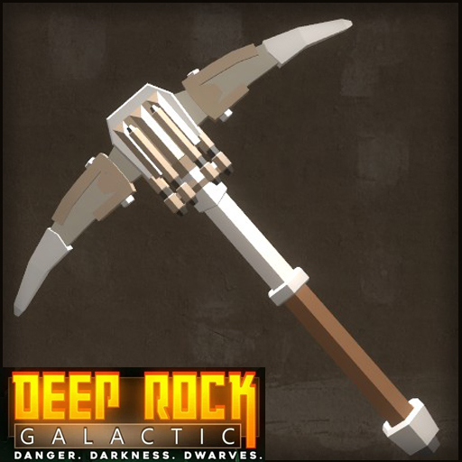 Deep Rock Galactic Pickaxe - Crowbar
