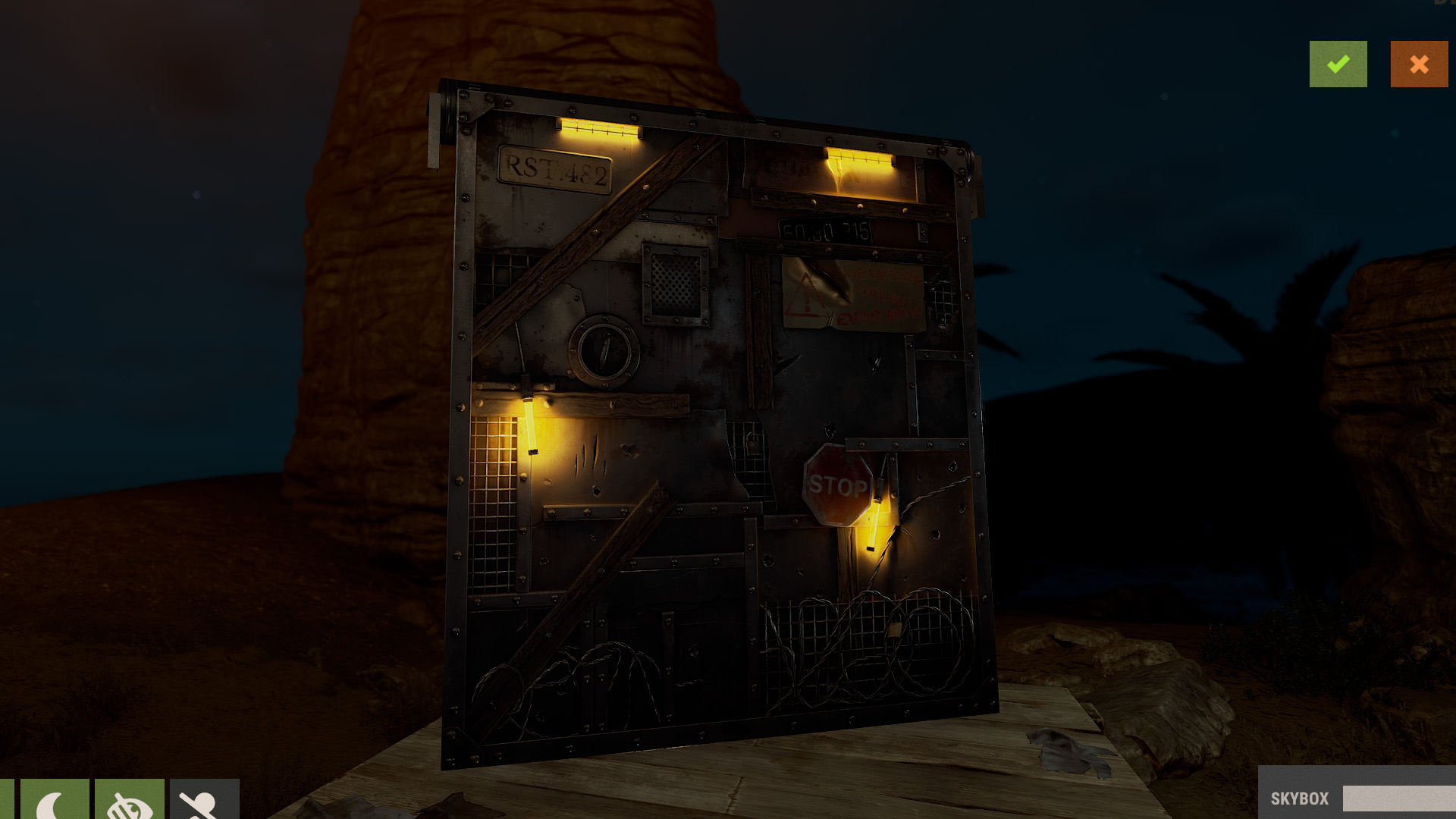 Welded Quarantine Garage Door thumbnail 6