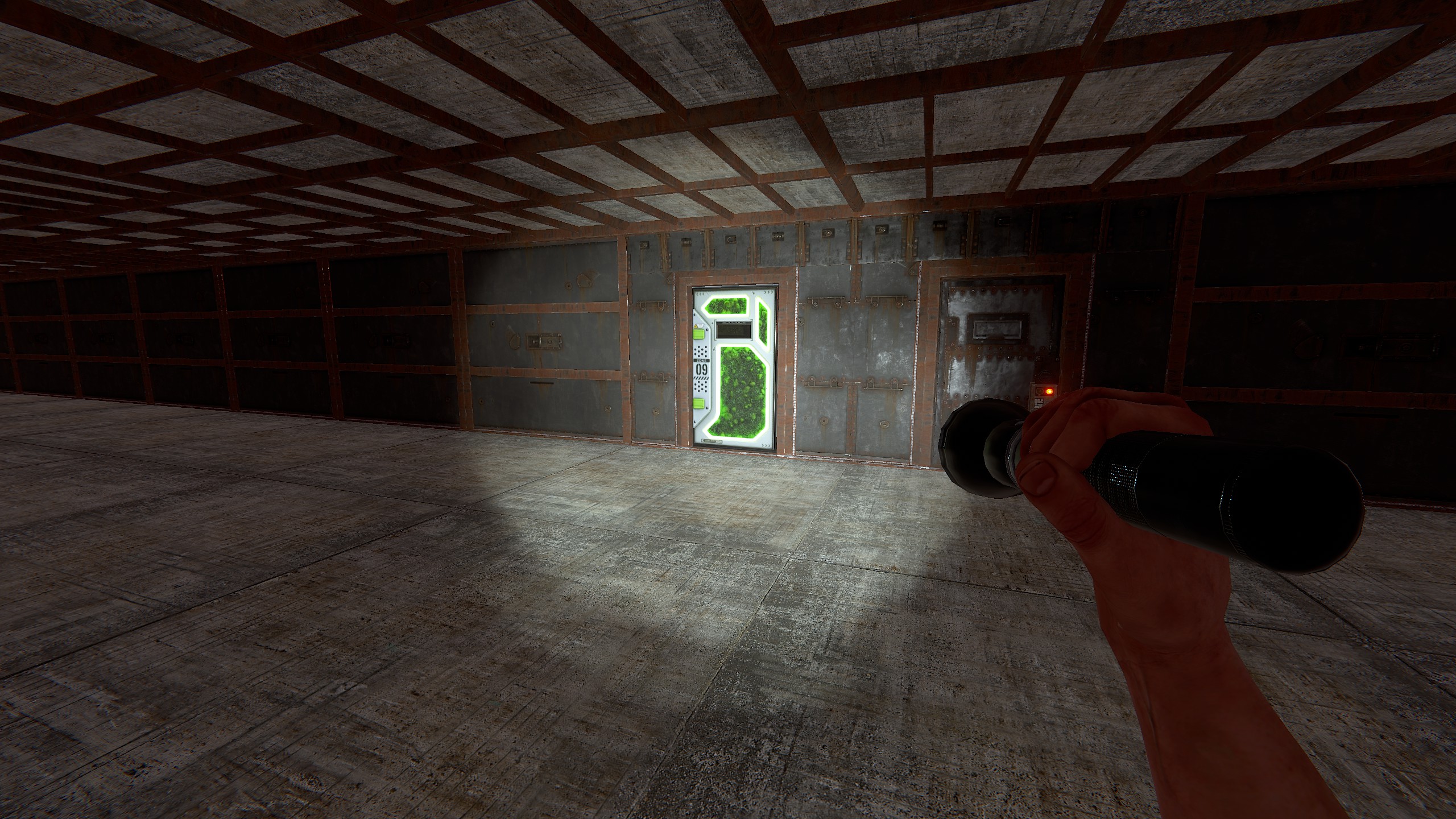 Greening Area Armored Door