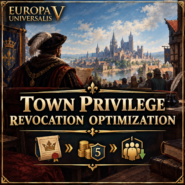 Town Privilege Revocation Optimization / 撤销城镇特权优化 preview