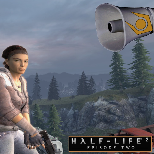 Измененный голос оповещения Комбайна. (HL2: Ep.2)