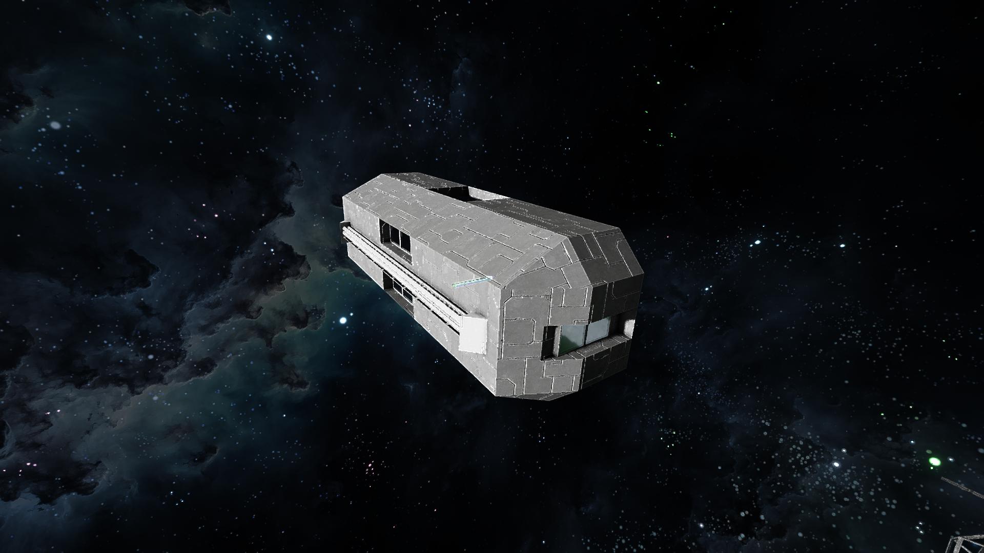 Capital ship Habitation Donach's side module