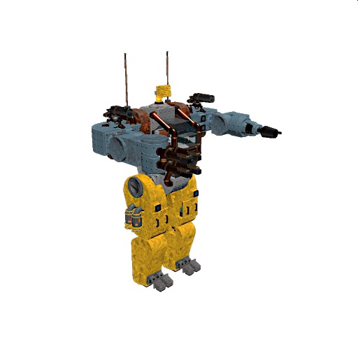 Industrial Armed Mech Walker
