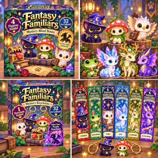 Blind Box : Fantasy Familiars Series 1 preview