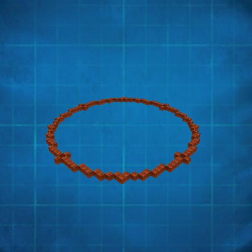 Horizontal Circle 1: 35x35