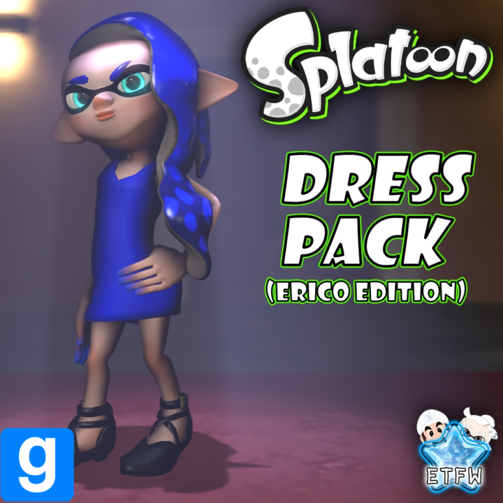 [Splatoon Customs] Dresses Pack (Erico Edition)