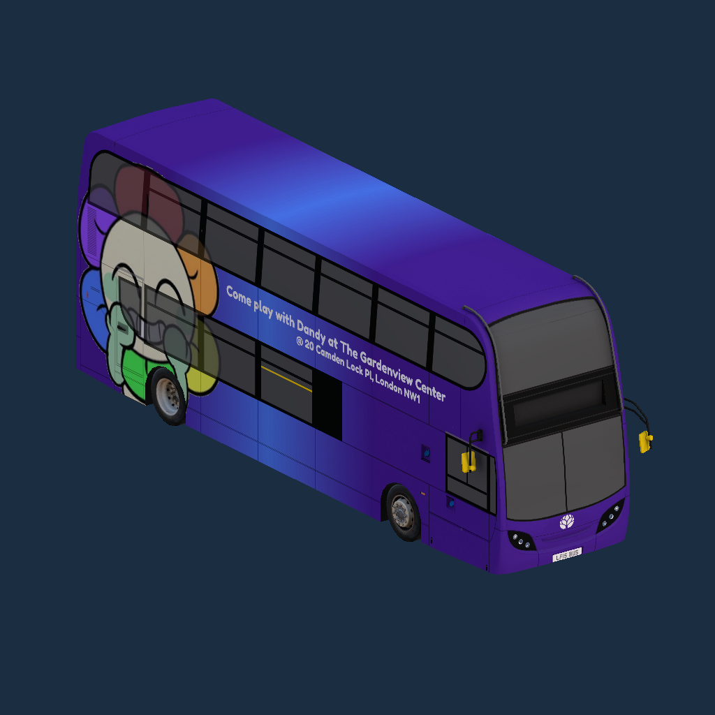 ElmBus London Enviro 400 Dandy's World (Dandy) AD Wrap