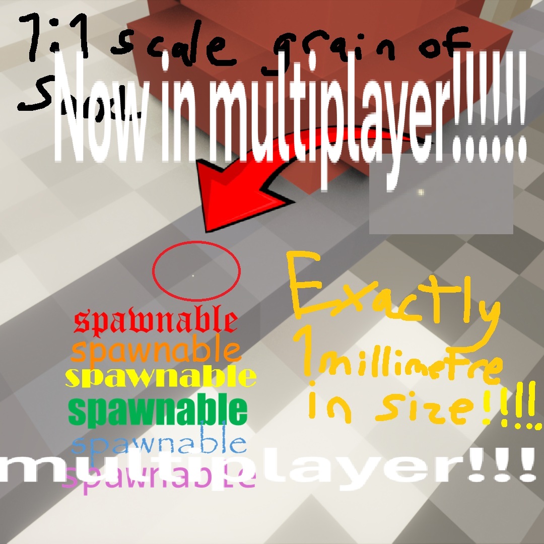 Spawnable grain of sand (1:1 scale) [MP]