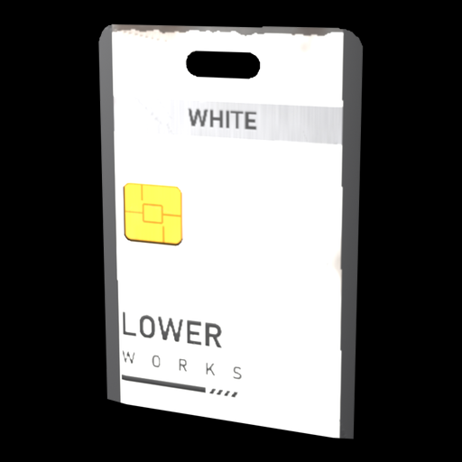 Lower Works - White Keycard
