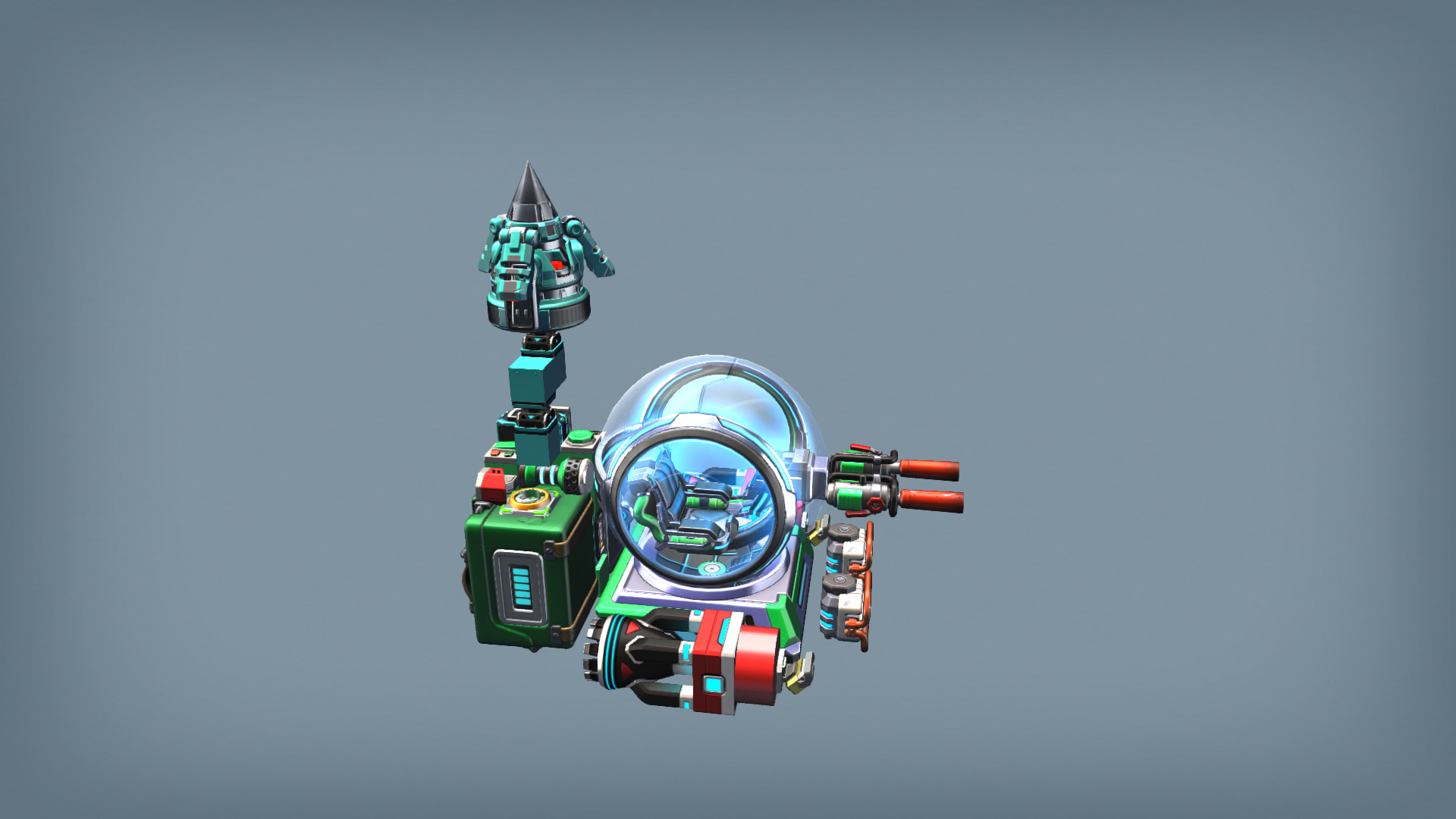 Flying Battle Miner