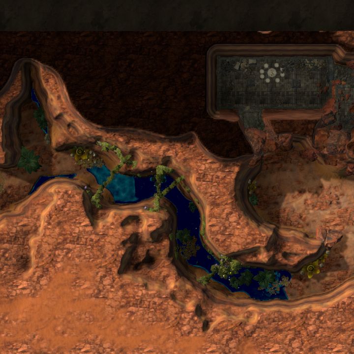 Shattered Plains Waterway and Ruins