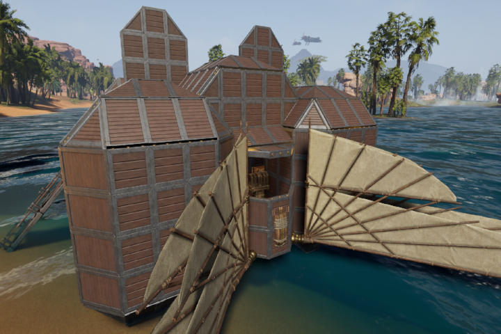 Greedy Hampter Small Boat – Soulmask Mod