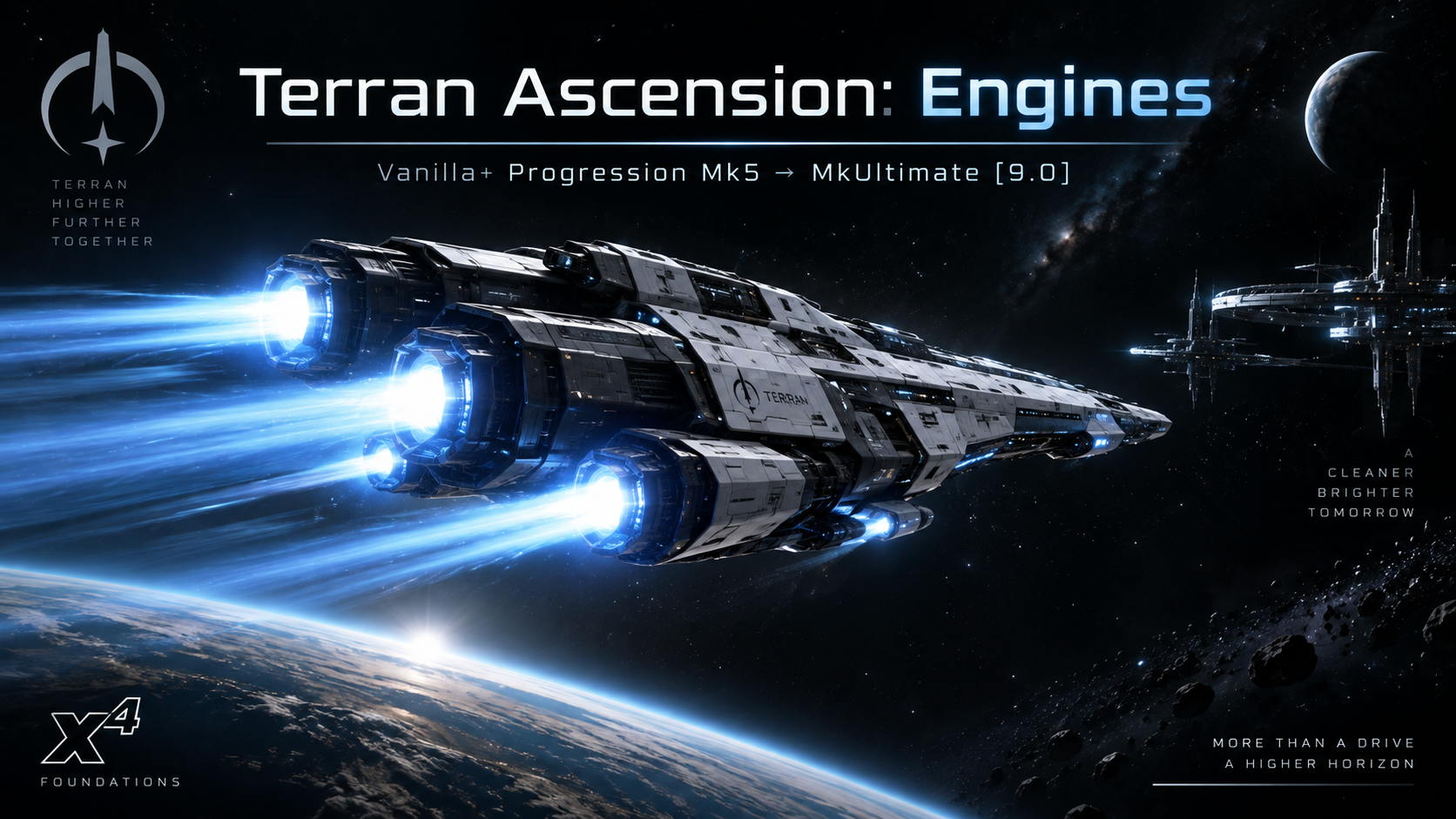 Terran Ascension: Engines - 7 New Tiers | Vanilla+ Mk5 → MkUltimate [9.0] preview