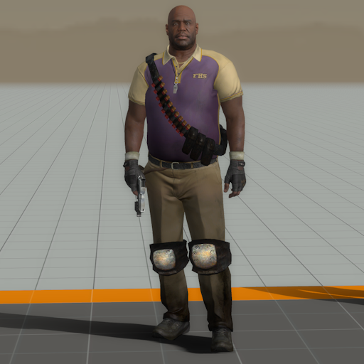 Coach Remastered with No Helmet (Reskinnable)