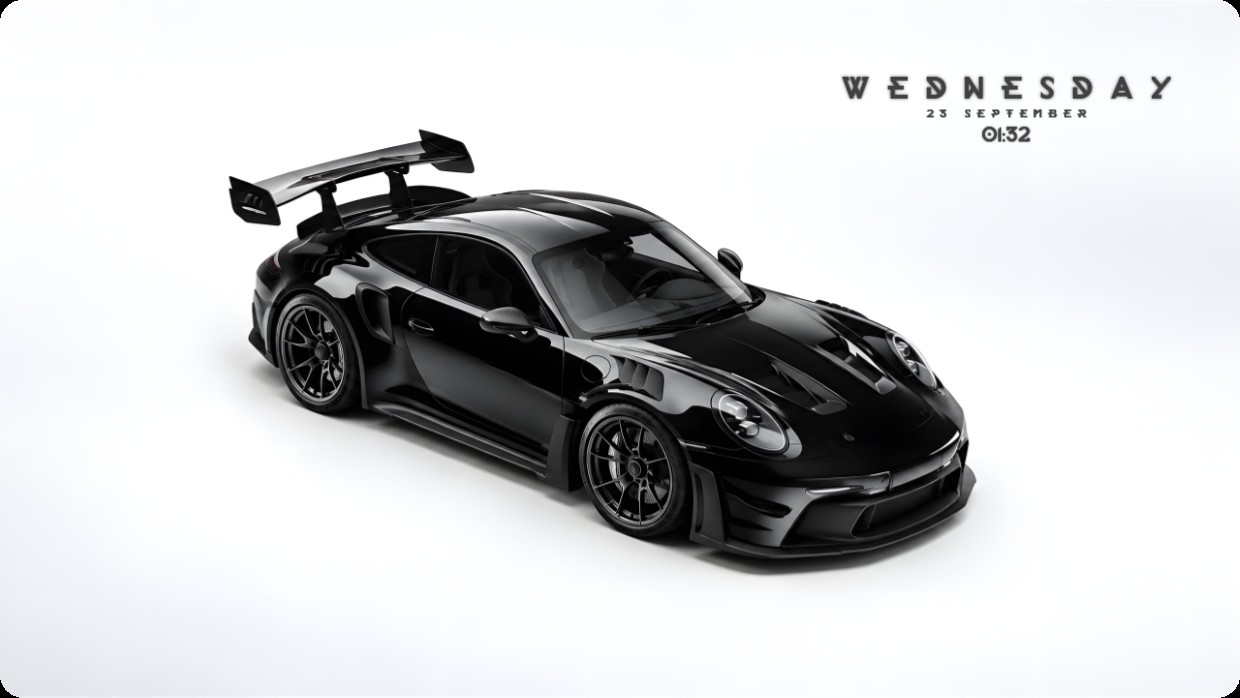 Black Porsche
