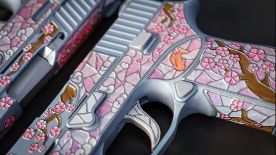 P250 | Rising Sun (blue)