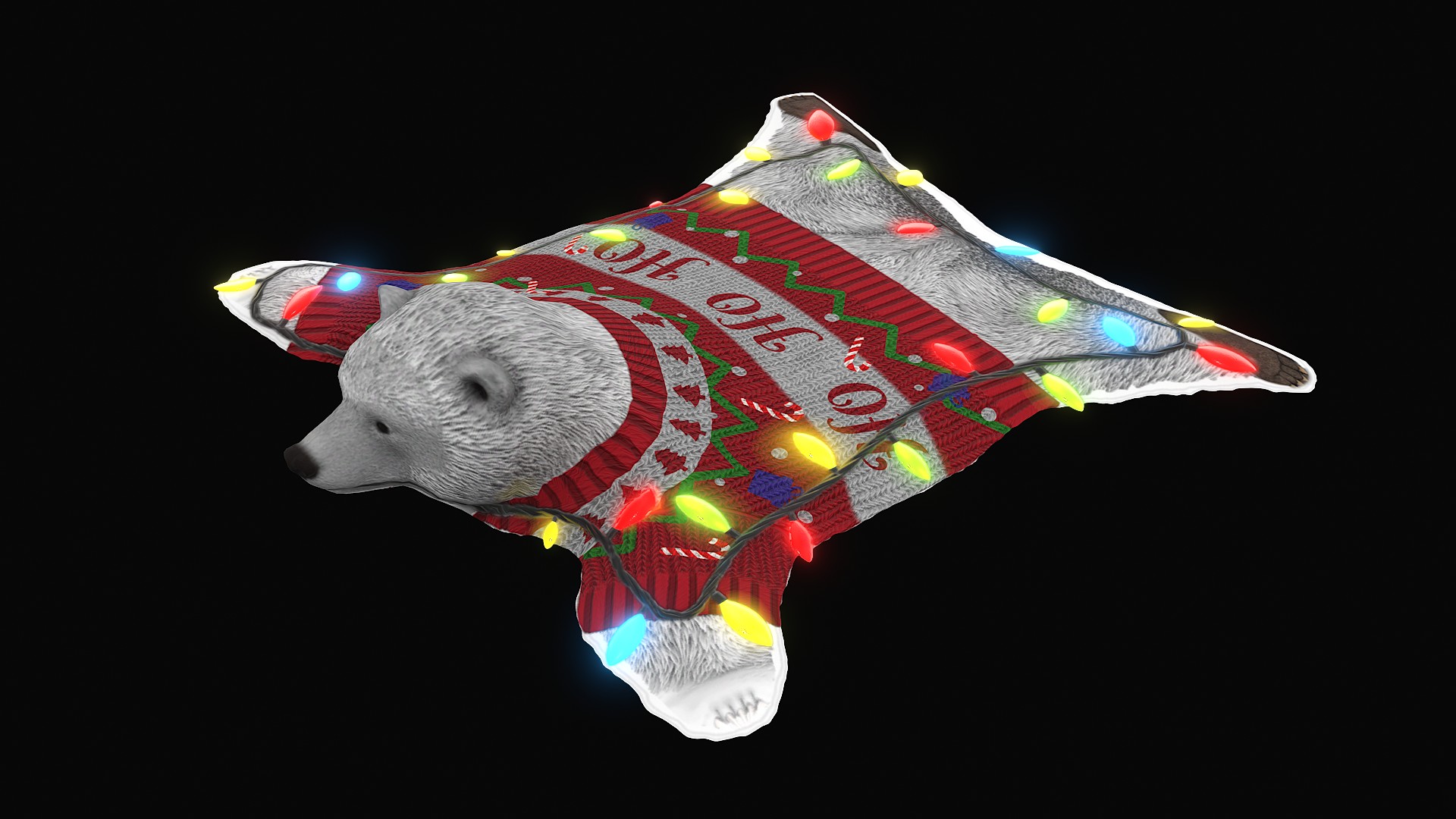 Santa's Bearskin Rug