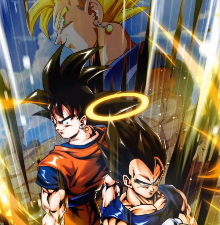 Fusing Goku and Vegeta Unmatched preview