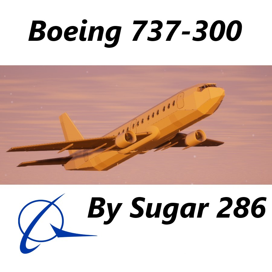 Boeing 737-300  (By Sugar 286)