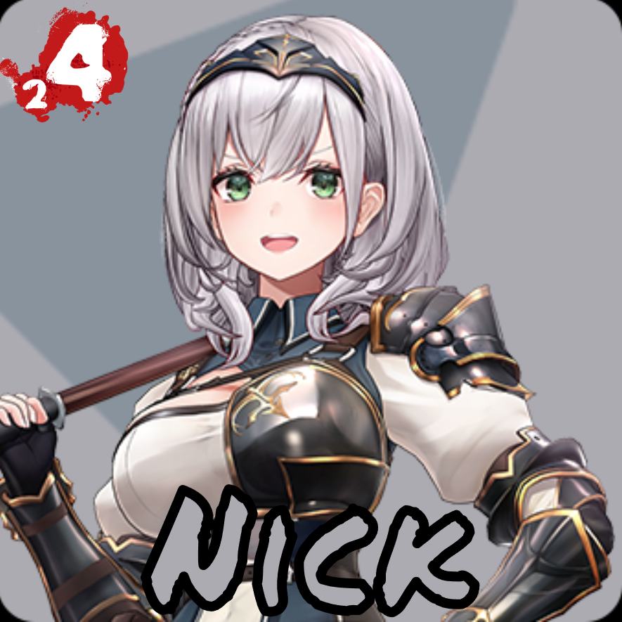 Shirogane Noel as Nick (Official Model)