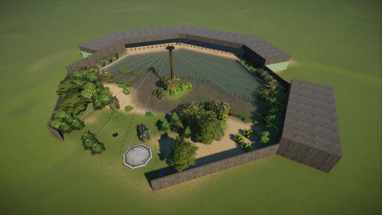 Walkable aviary preview