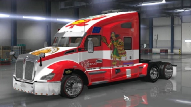 Skin paint job Peru