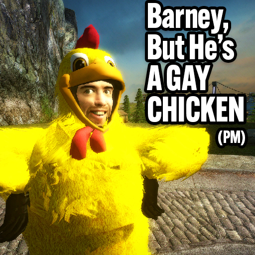 Barney but He's in a Gay Lil' Chicken Suit [PM]