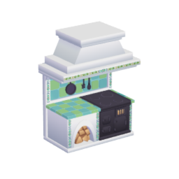 Oven with kitchen-tools