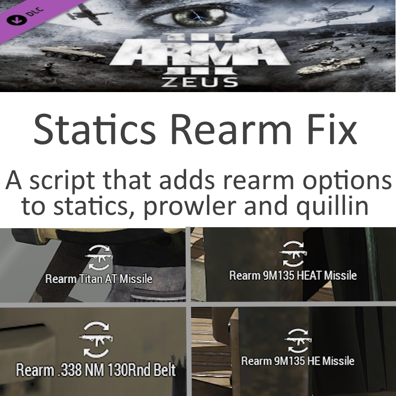 Statics Rearm Fix