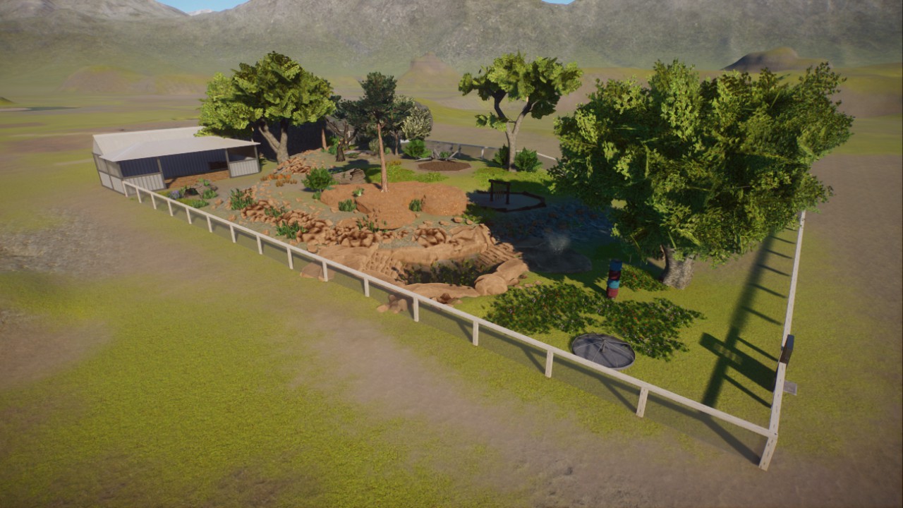 Warthog habitat preview
