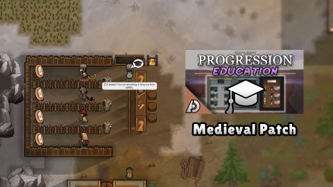 Progression Education Medieval Patch