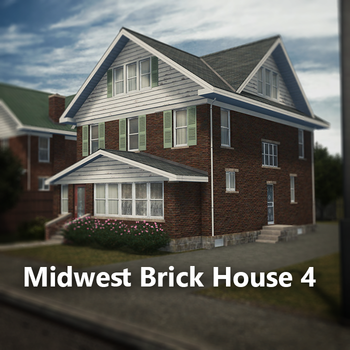 American Midwest Brick House 4